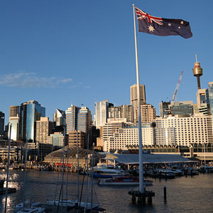 Circular Quay - Hafen in Sydney
